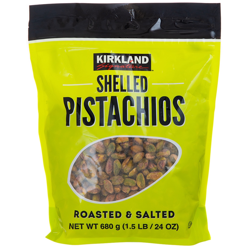 Kirkland Signatures Shelled Pistachios Roasted & Salted (680g) Shopee