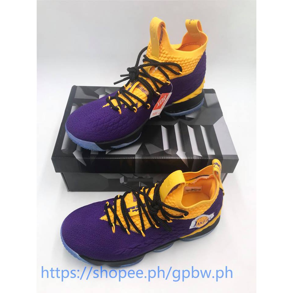 lebron 15 lakers shoes price