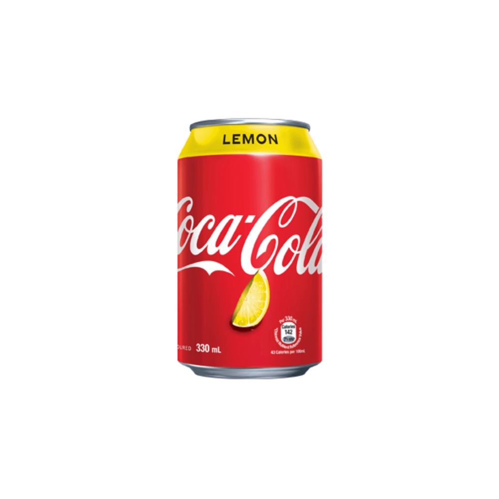 Coca-Cola Lemon 330ml presyo ₱85