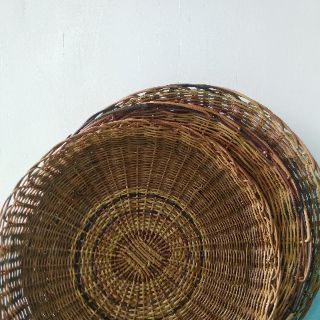 !!ONHAND!!Nito Plate Food Wicker Native Homemade Nito tray for parties ...