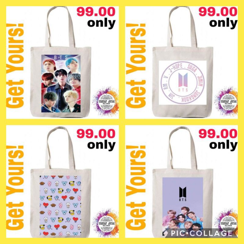 ( B T S ) TOTEBAG | Shopee Philippines