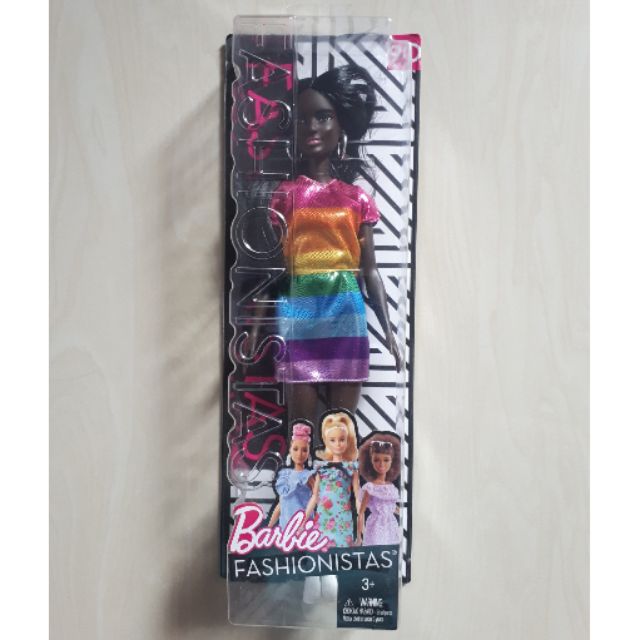 barbie fashionista rainbow bright