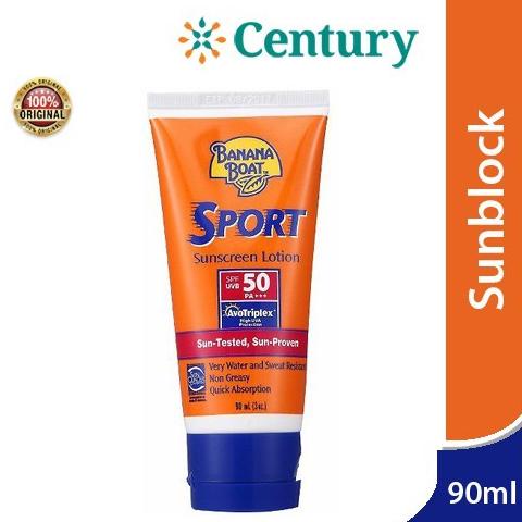 Banana BOAT SPORT SUN SCREEN SPF50 90ML SUNBURN | Shopee Philippines