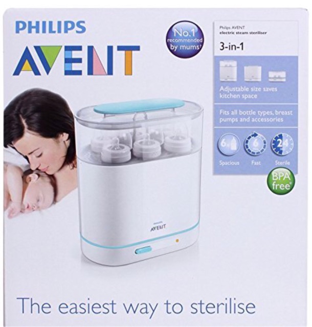 avent 3 in 1 electric steriliser