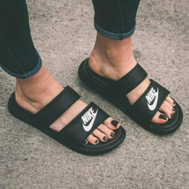 nike 2 strap slippers