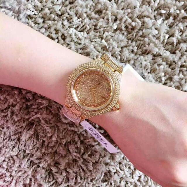 michael kors camille watch gold