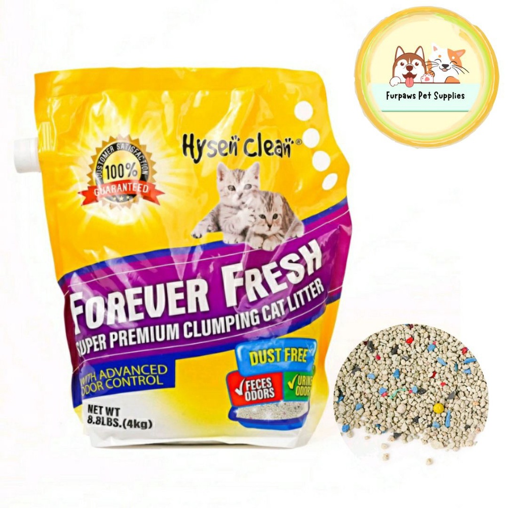 FOREVER FRESH CAT LITTER SAND ( CLISSORA PETS LITTER SAND ) Shopee