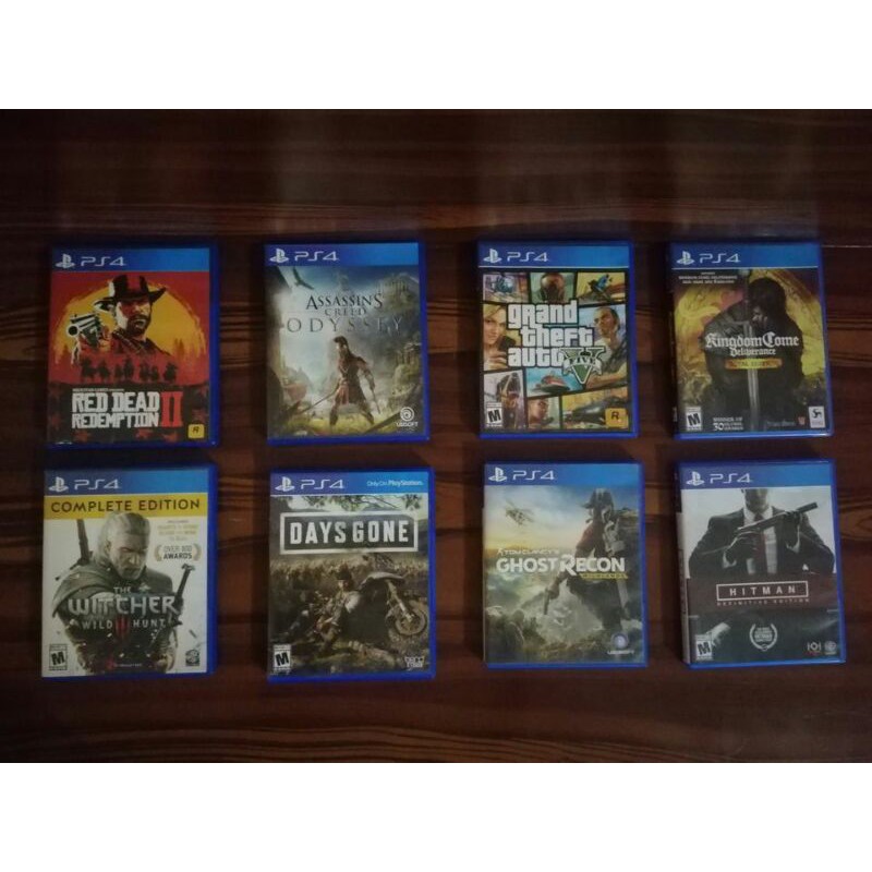 buy pre owned ps4 games