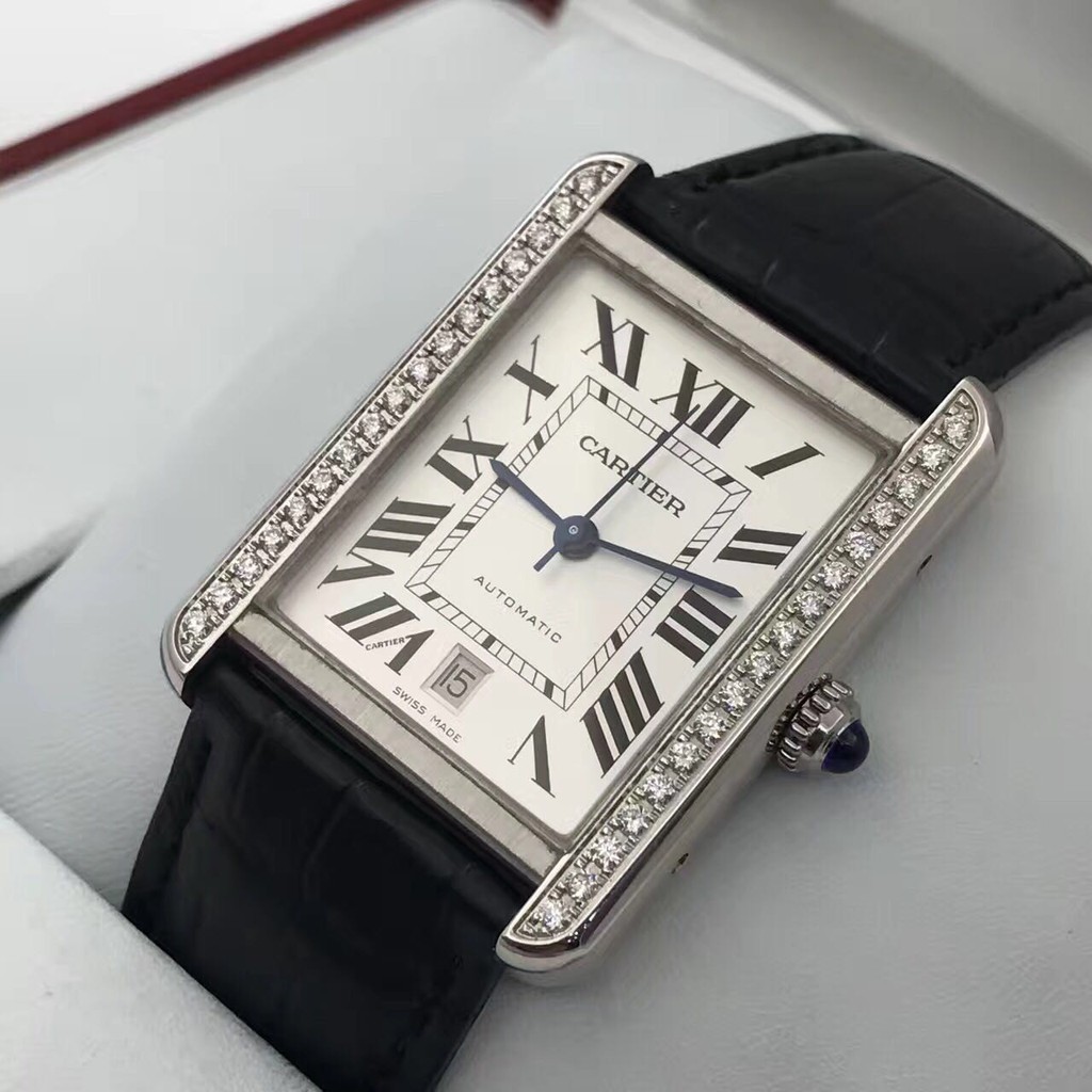 Second-hand Cartier Tank automatic 
