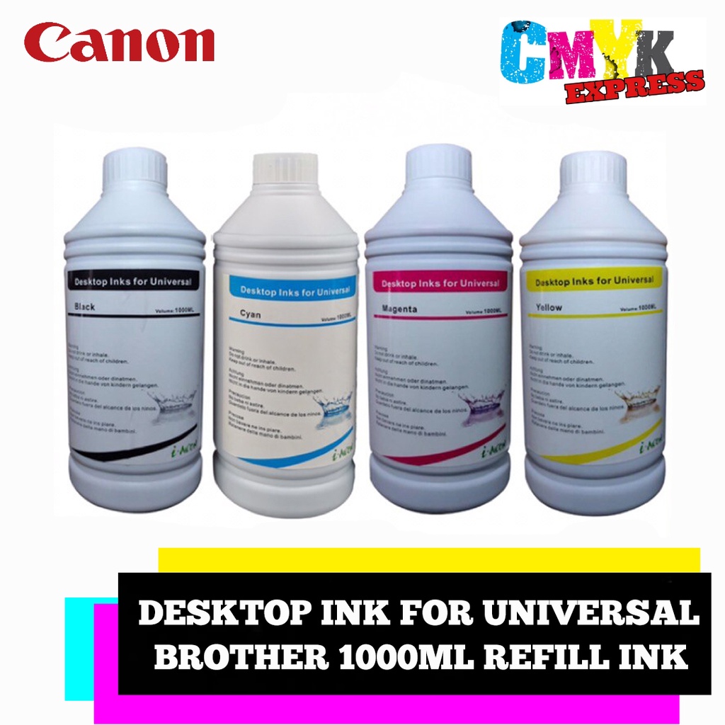 Canon 1000ml Refill Ink Megatank G1000 G1010 G2000 G2010 G3000 G3010 ...