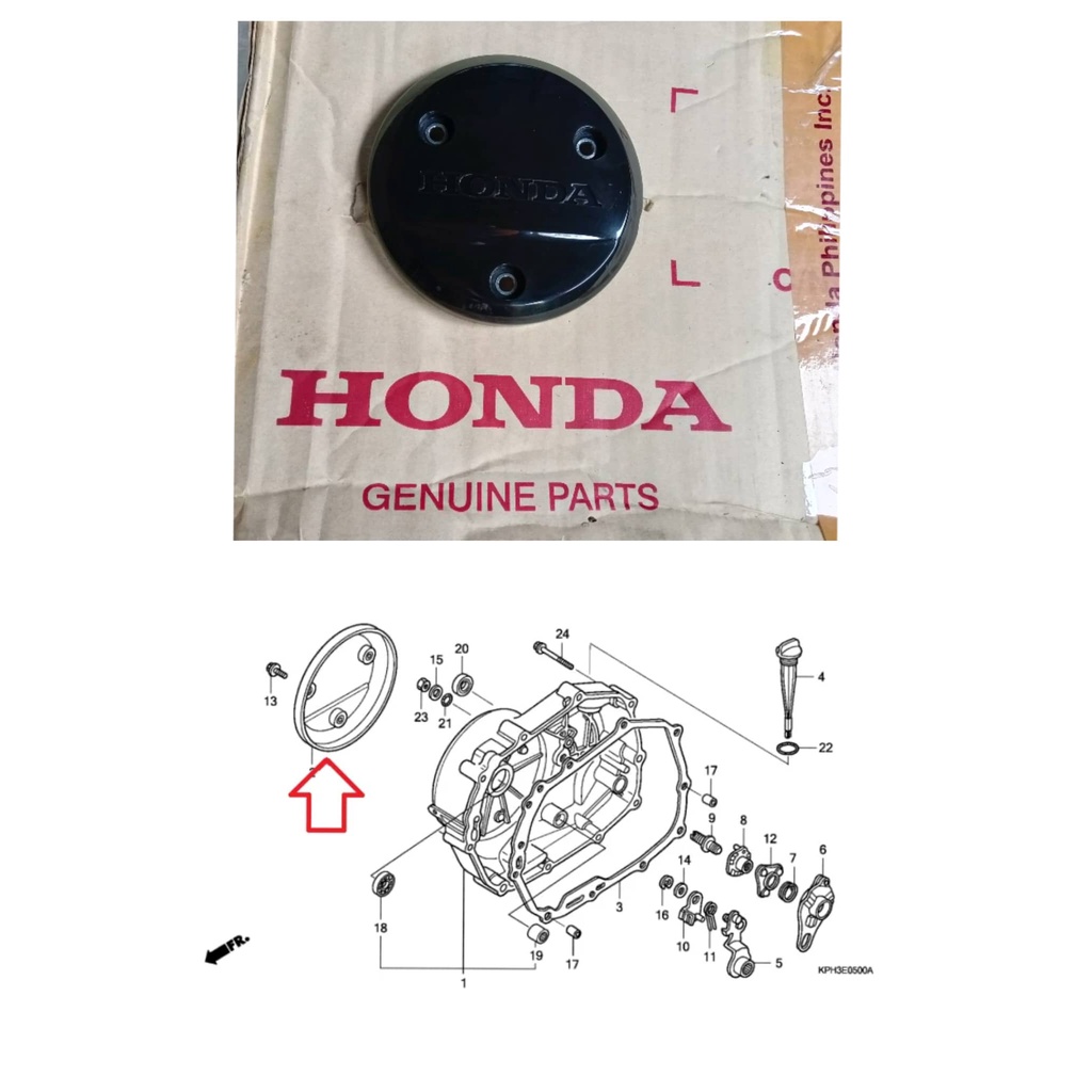 Engine Cover Honda Genuine(Wave 125 / Xrm 125 / Rs 125 / Gilas 125