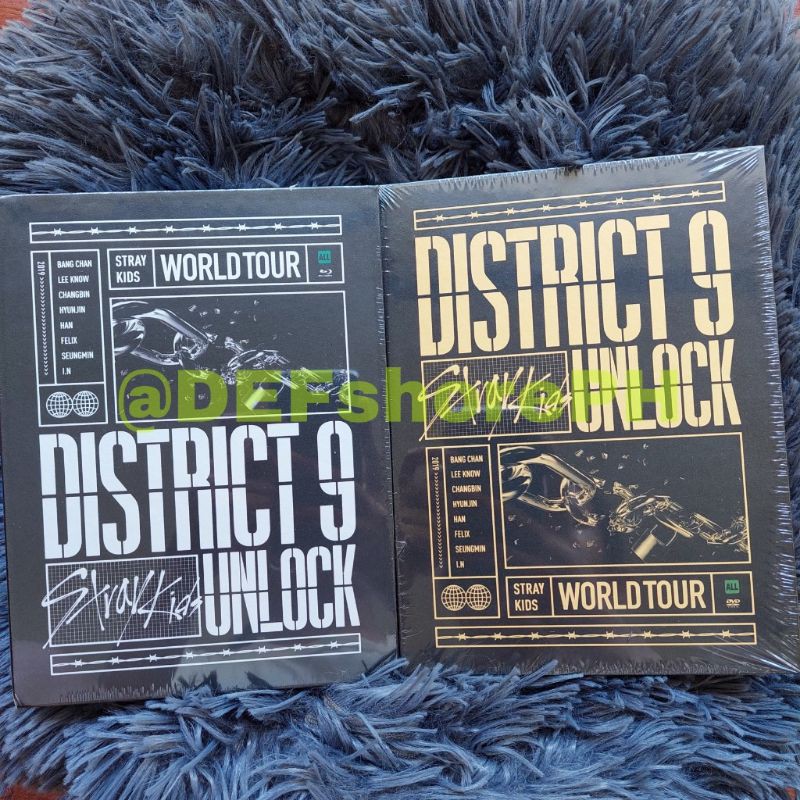 Sealed Stray Kids District 9 Unlock Dvd And Bluray With Pob Shopee Philippines