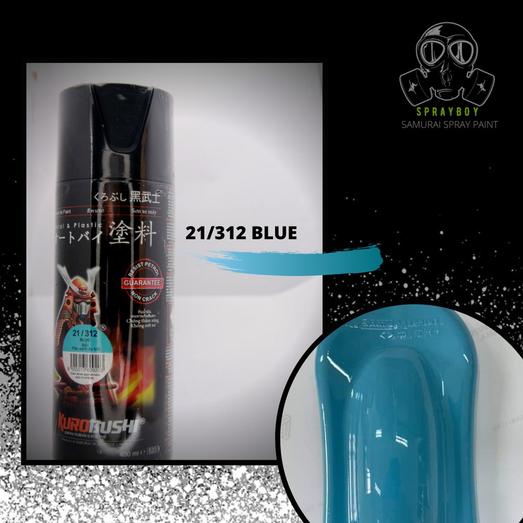 21/312 BLUE SAMURAI SPRAY PAINT 400ML Shopee Philippines