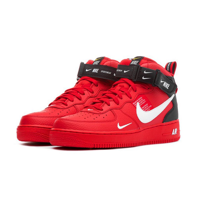 air force mid utility red