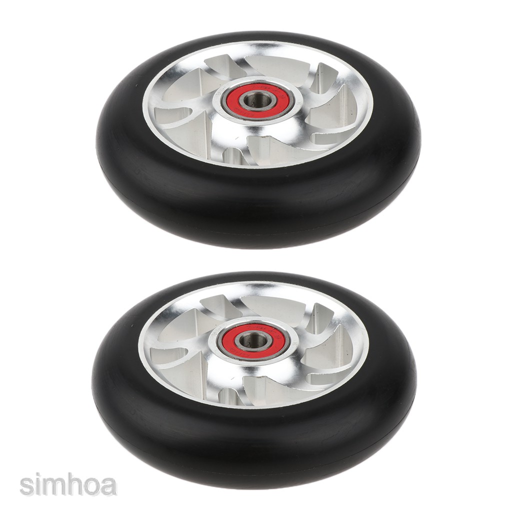 2 scooter wheels