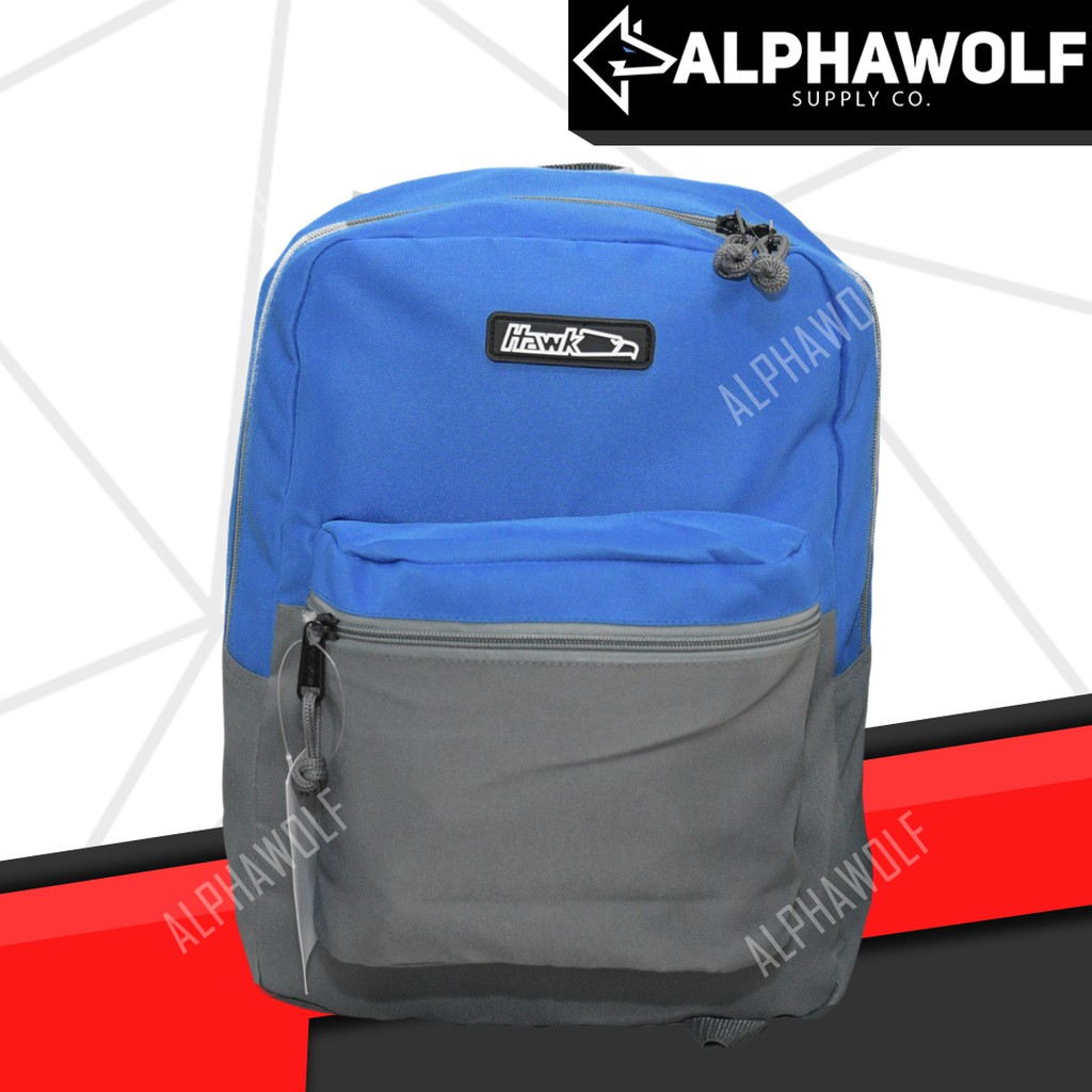 hawk bag blue gray