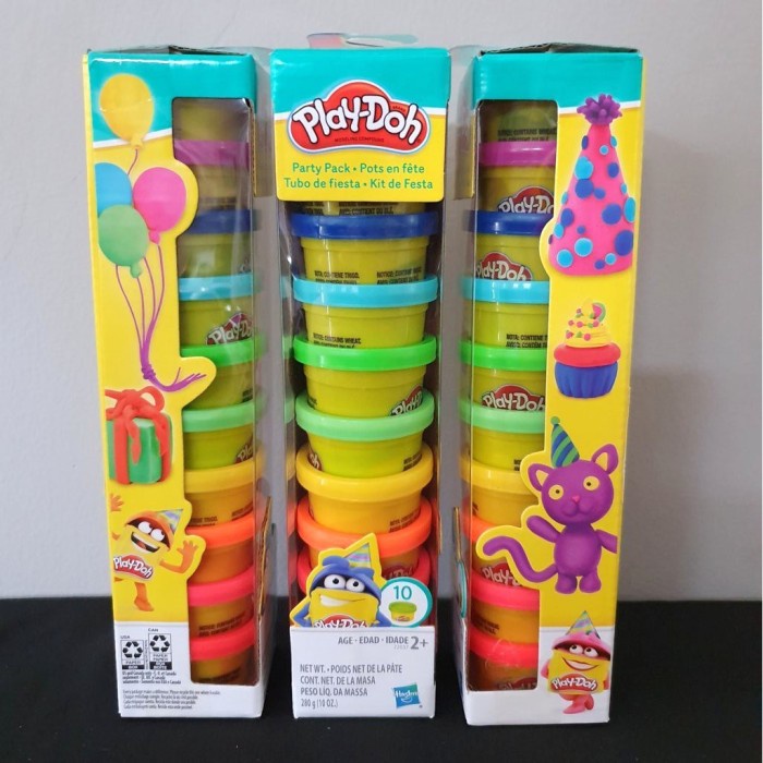 Toys / Playdoh Party Pack 10 Cans 