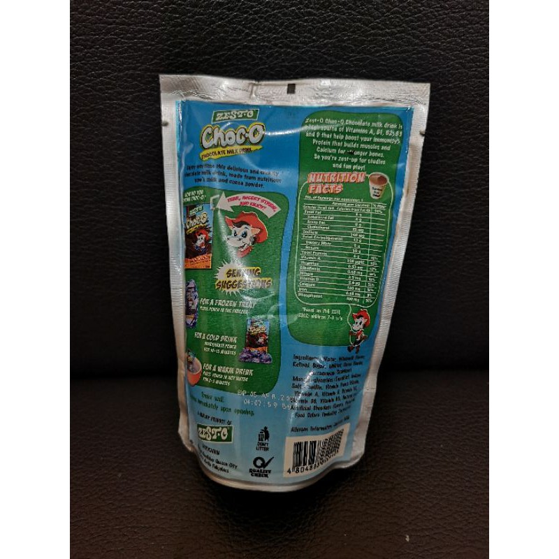 Zesto Choco Chocolate Milk Drink 0ml Original