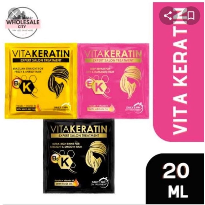 Vita Keratin 20ML Sachets | per KILO [sale] | Shopee Philippines