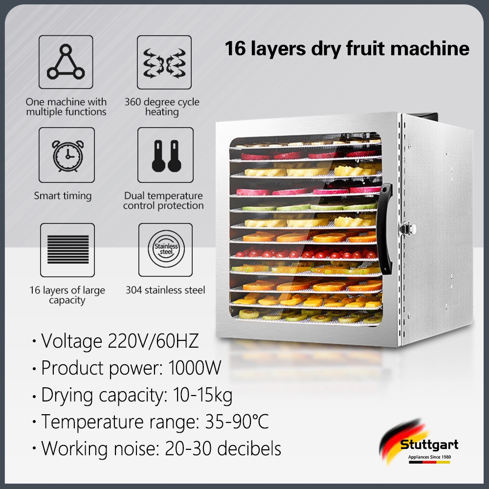 Fruit dryer large capacity household fruit dryer vegetable melted bean