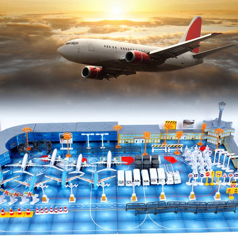 toy airplane set