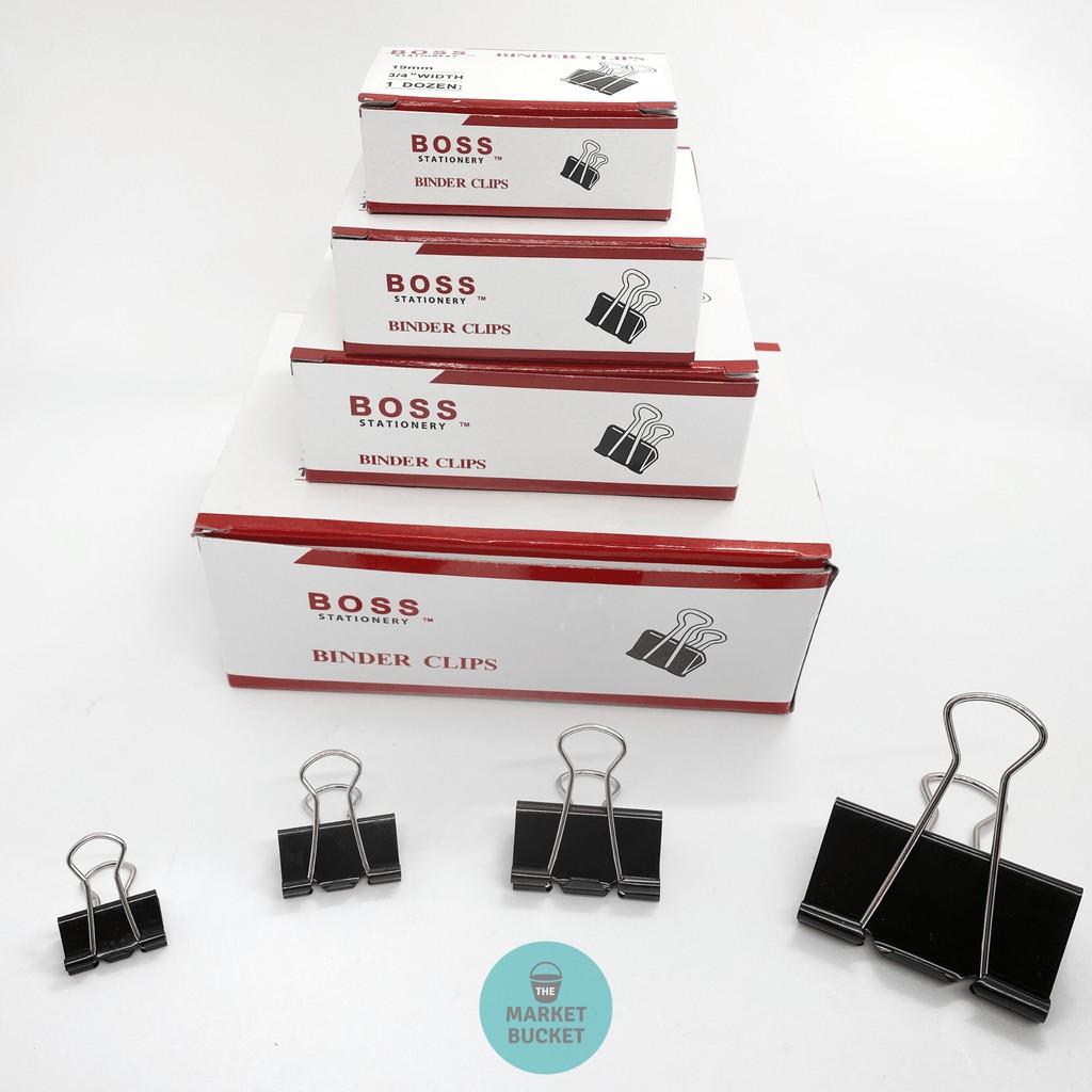 stationery binder clips