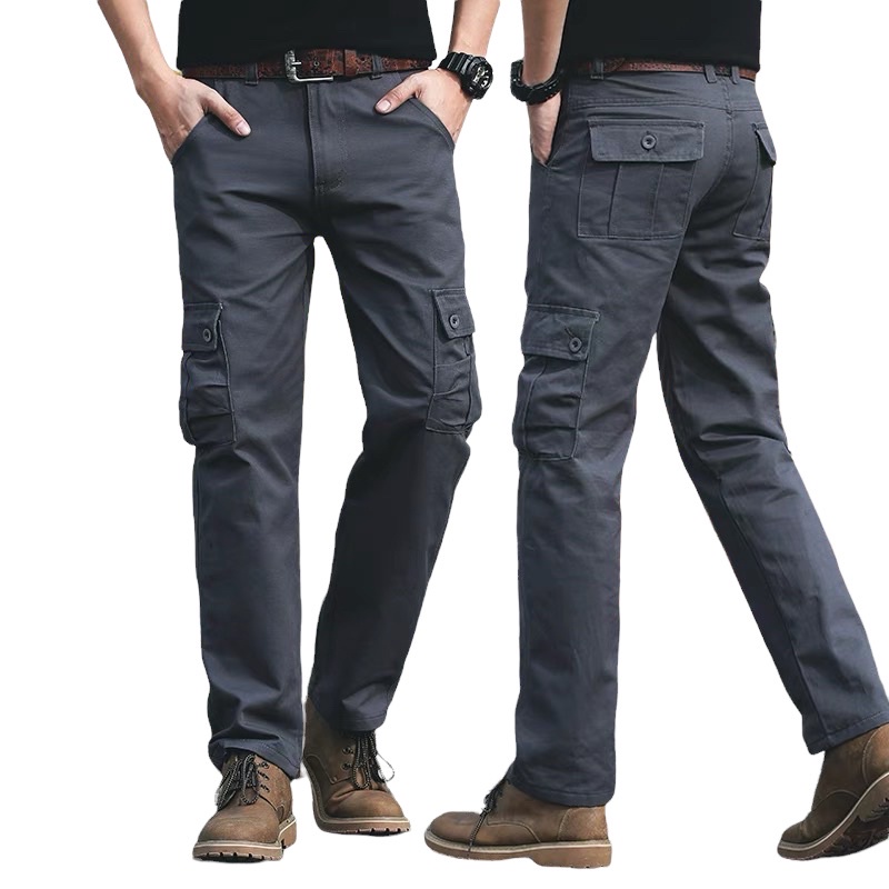 Best Selling Good Quality Stretchable 6 Pocket Cargo Jogger Pants for Men #9933 #8