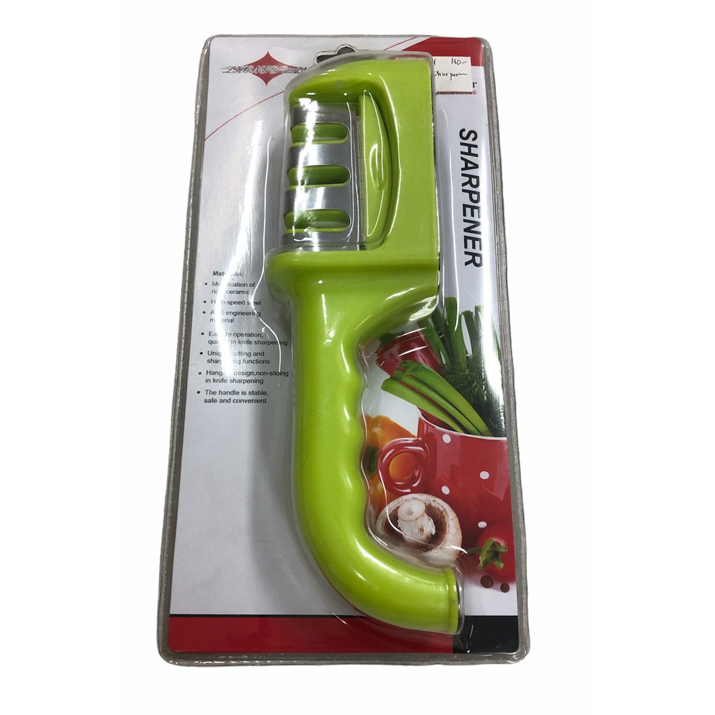 Home+ Family Knife Sharpener (V Shaped Grinding) Shopee Philippines