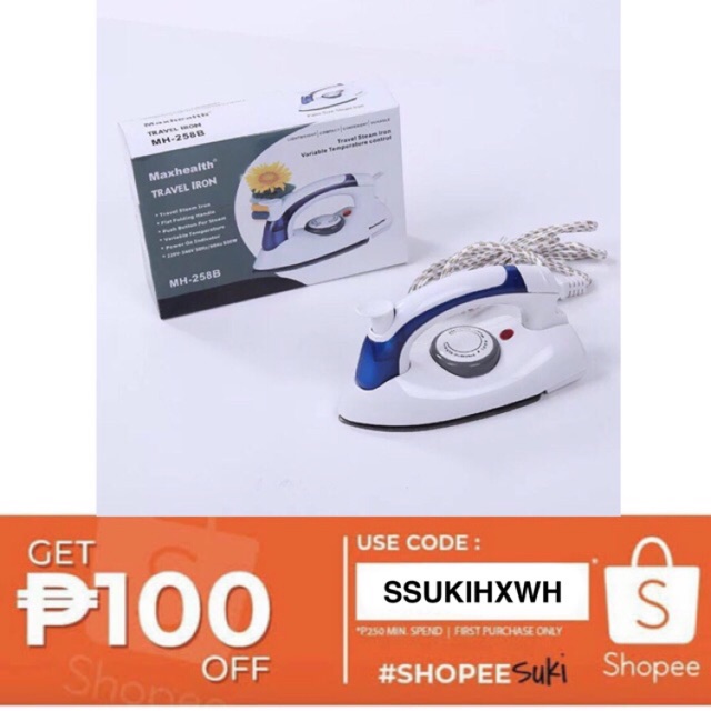 COD Travel Steam Iron | Shopee Philippines