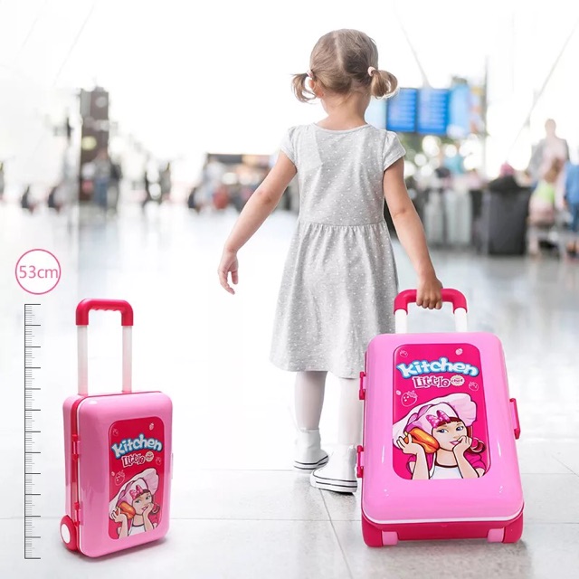 Cozycorner Little Luggage Kitchen Play Set Toys Giveaways Shopee Philippines