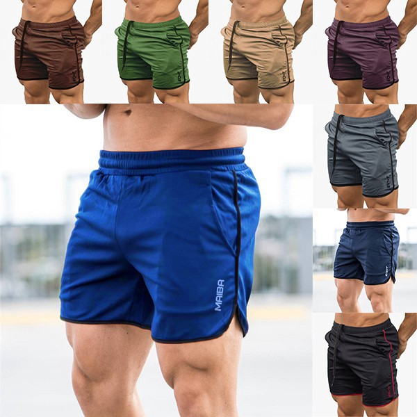 Summer Men Sports Shorts Jogging Fitness Quick Dry Mens Running Shorts ...