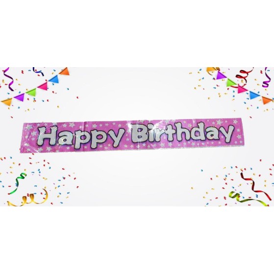 Happy Birthday Banner 