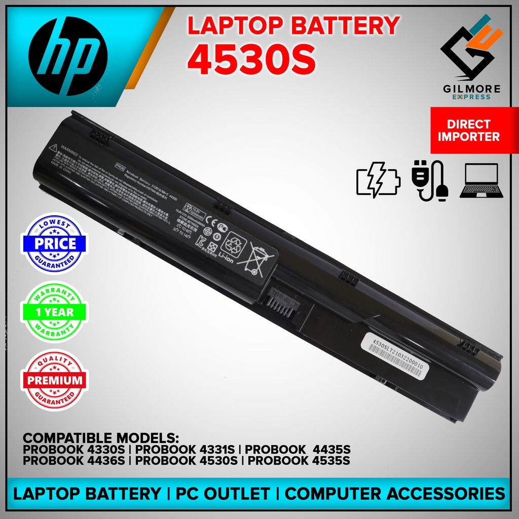 HP Probook 4430s (5200mAh) 11.1v Laptop Battery Replacement 4530S