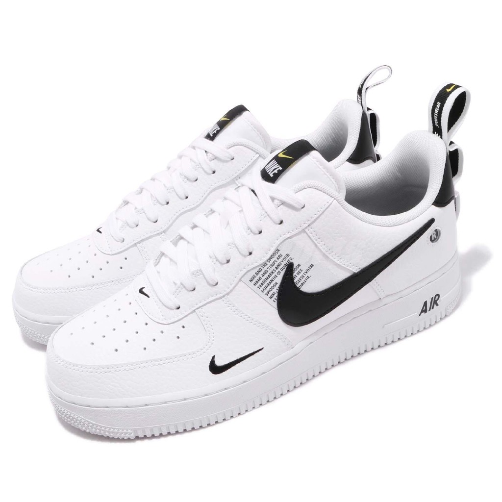 nike black shoes with white swoosh