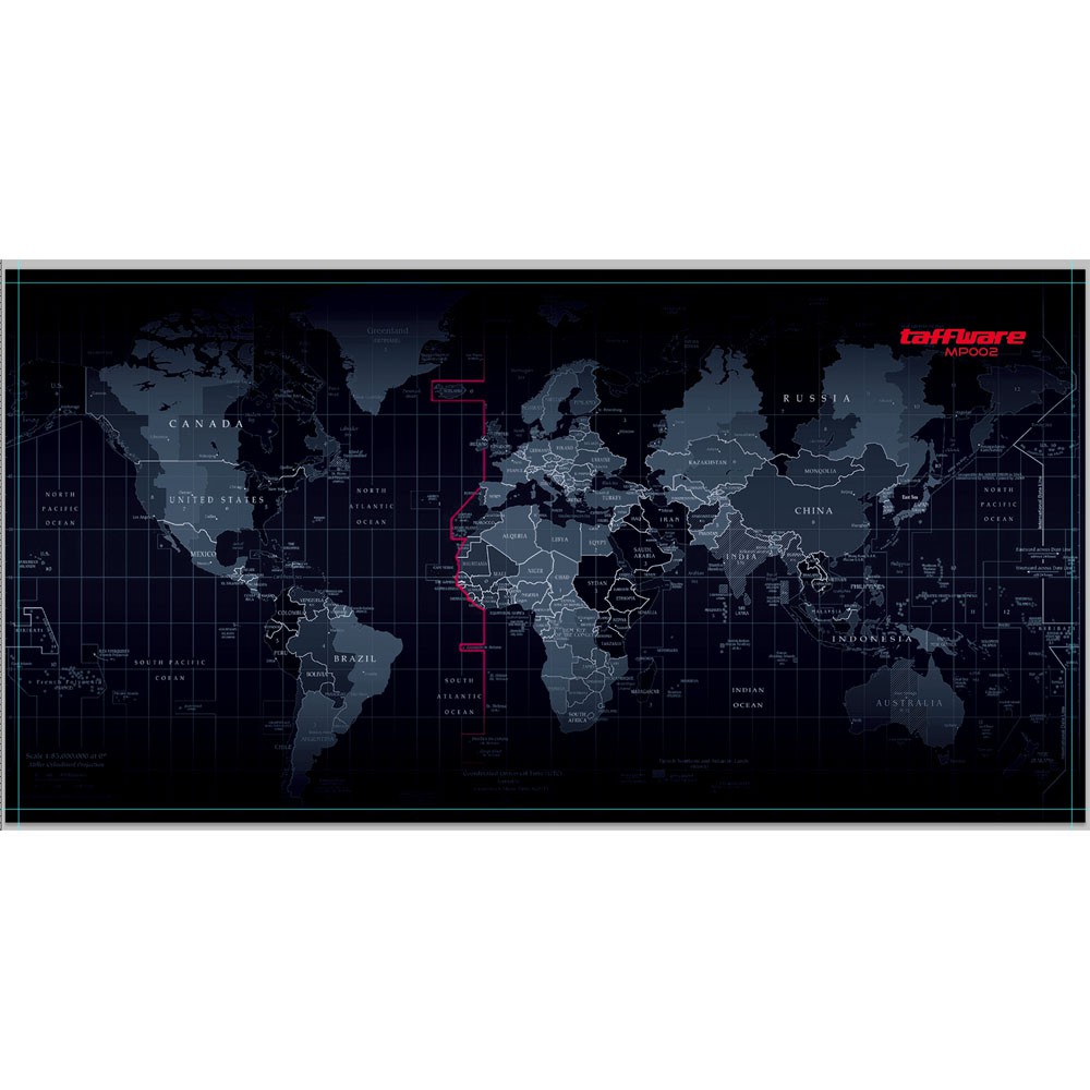 Map 400. Большой игровой коврик для мышки 1000×600 мм. The Voice Global.