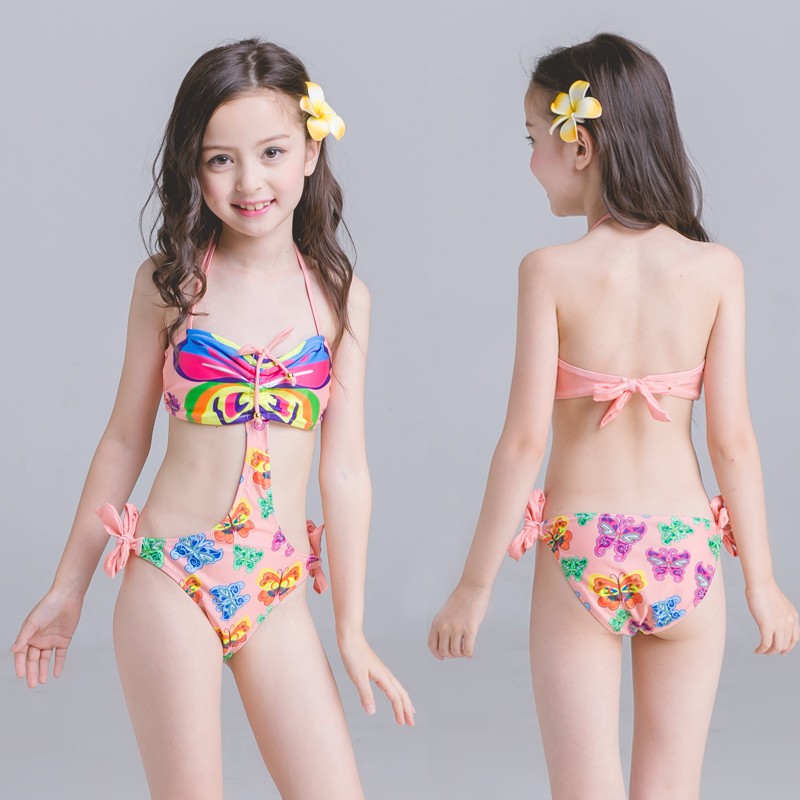 small girl swimming costume