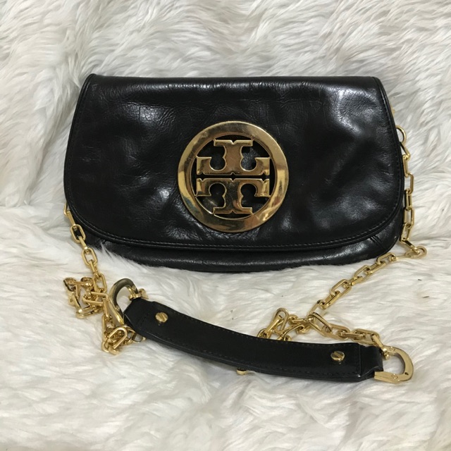 Preloved Tory Burch Chain Sling Bag | Shopee Philippines