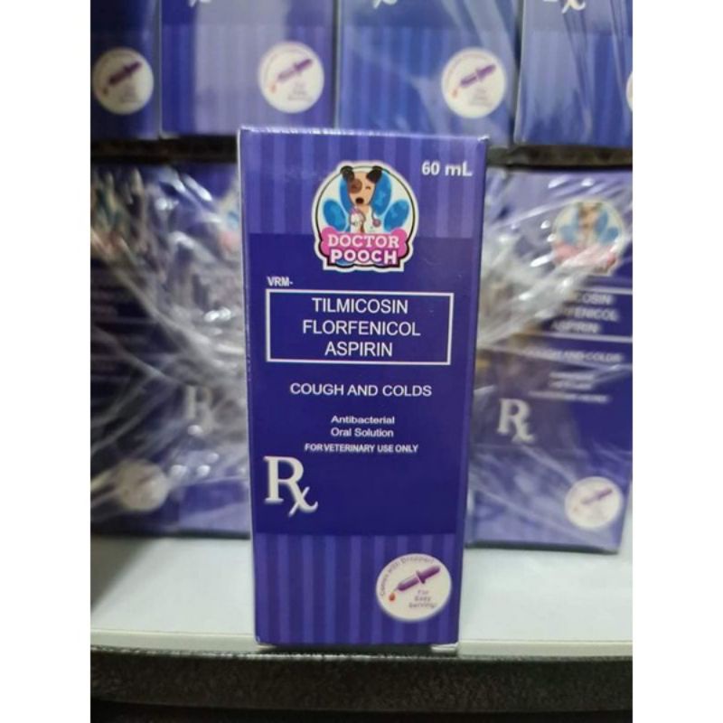 Cough and Colds 60ml (Tilmicosin Florfenicol Aspirin) Shopee Philippines