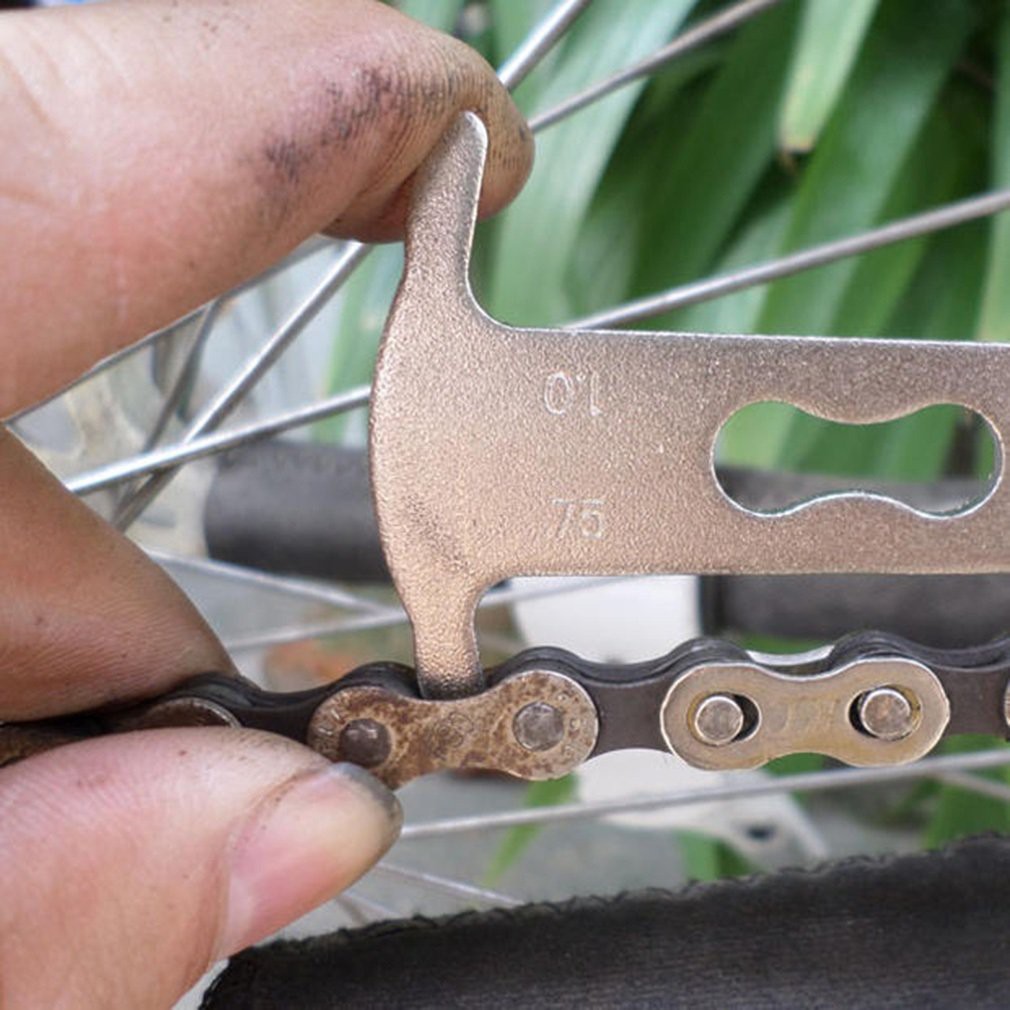 Bicycle Bike Chain Checker Wear Indicator Measure Tool Gauge Repair checkerHCA 