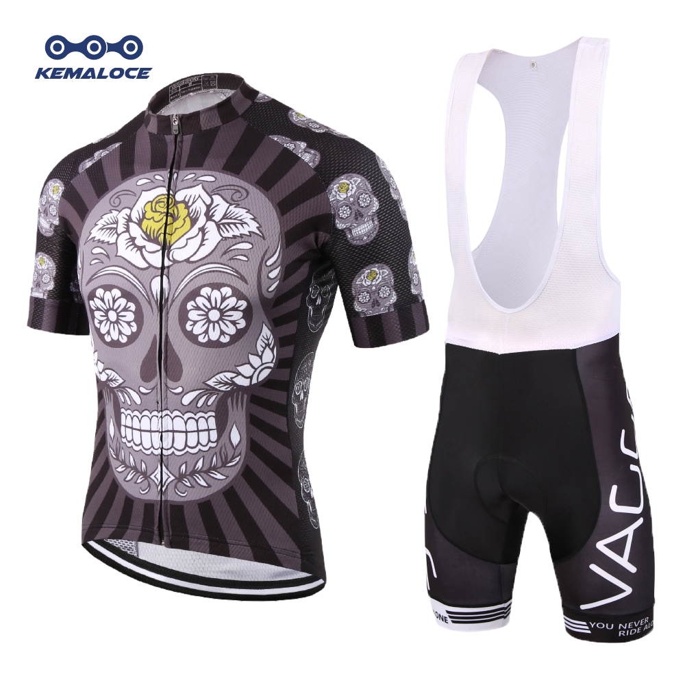 skeleton cycling shorts