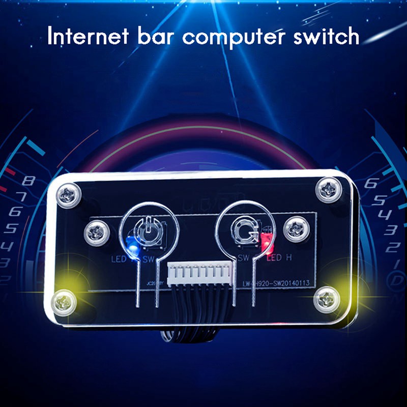 Desktop Computer Switch External Power Switch Power Button+Restart