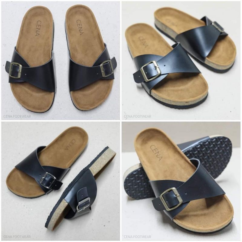 CHASE 1Strap Cork Slipon/Sandals (Unisex) with FREE Punchhole Ecobag and Corrugated Box