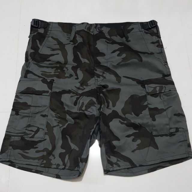 6 Pockets Shorts Camo Black for Men | Shopee Philippines