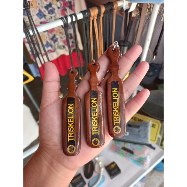 Triskelion Whip Paddle Keychain Shopee Philippines