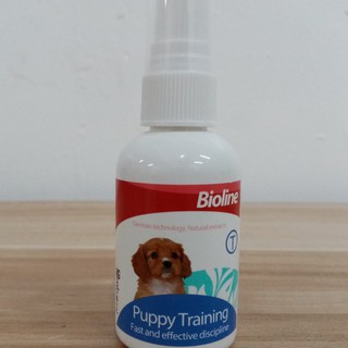 Excelsior 50ml and 120ml Bioline Dog Training Spray Pet Potty Aid Training Liquid Puppy Trainer #4