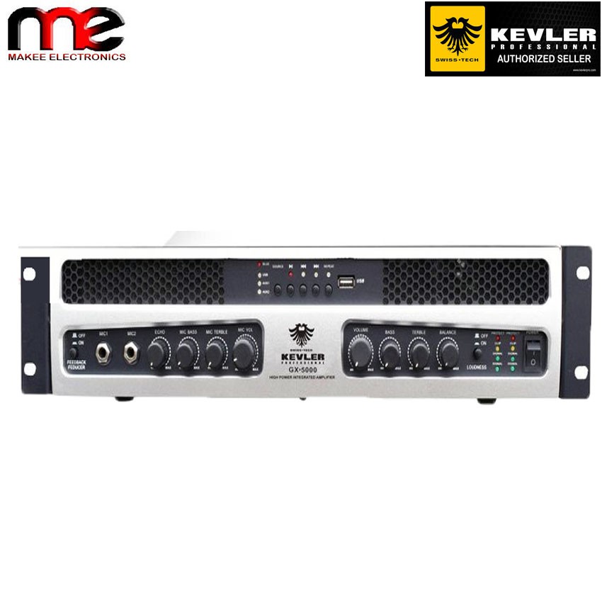 Kevler GX5000 Integrated Power Videoke Amplifier 1000W x 2 with