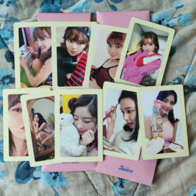 Official Photocard Twice Twicetagram Pre Order Benefit Set Shopee Philippines