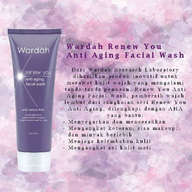 facial foam anti aging