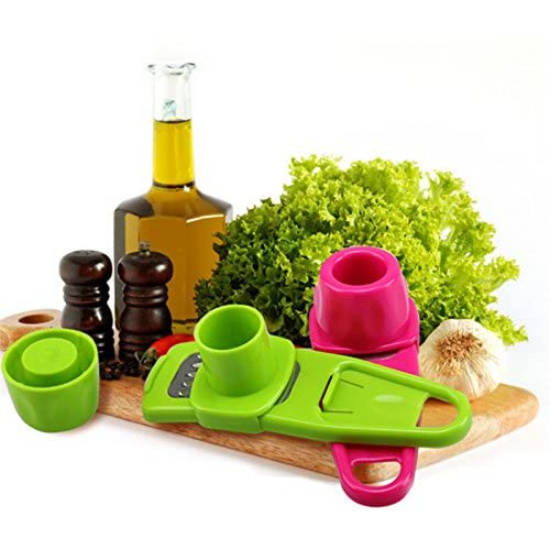 Manual Garlic Peeler Functional Ginger Squeezer Grater Slicer Cutter kitchen tools