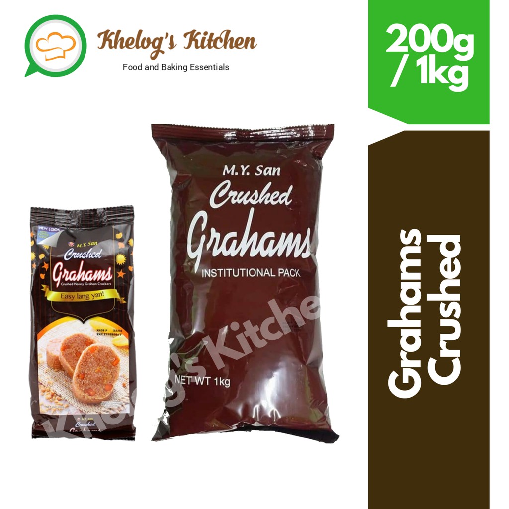 M.Y. San Crushed Grahams (200g/1kg) Shopee Philippines